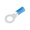 Gardner Bender Ring Terminal, 600 V, 16 to 14 AWG Wire, 516 to 38 in Stud, Vinyl Insulation, Blue 21-1055 - alternate 2